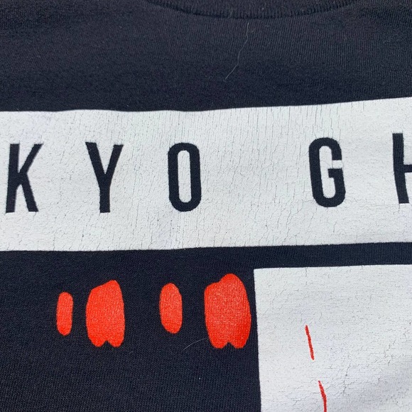 Tokyo Ghoul | Women | Black Ken Kaneki Graphic Short Sleeve Tee | Small - Picture 10 of 11